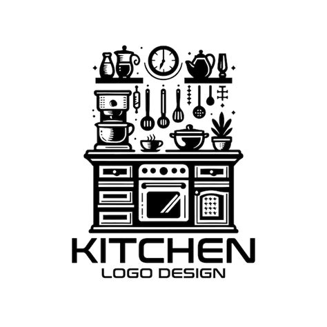 Premium Vector Kitchen Vector Logo Design