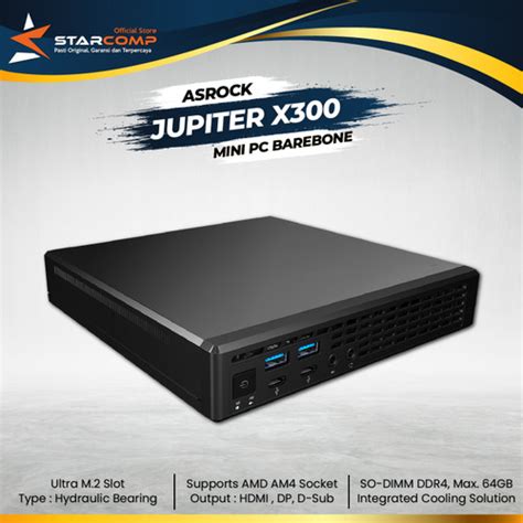 Promo Asrock Jupiter X Amd Mini Pc Barebone Cicil X Kab