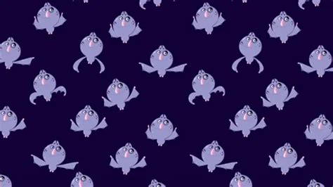 Bat cartoon blue characters wallpaper fl... | Stock Video | Pond5