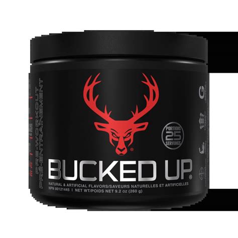 Canada Bucked Up Pre Workout 25 Serve Bucked Up Ca