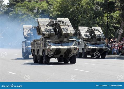 BAKU, AZERBAIJAN - JUNE 26 2018 - Military Parade in Baku, Azerbaijan ...