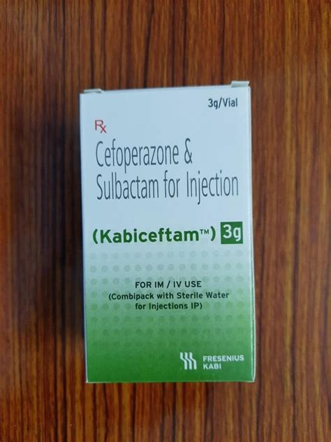 Kabiceftam 3g Cefoperazone Sulbactam Injection At Rs 800 Piece Zostum