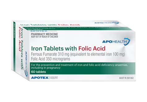 APOHEALTH Iron Tablets With Folic Acid Apohealth