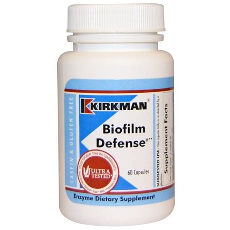Kirkman Labs, Biofilm Defense, 60 Vegetarian Capsules (Discontinued ...