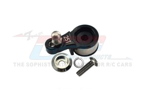 Gpm Black Aluminium Trx 4 Servo Horn For Differential Locker W Built