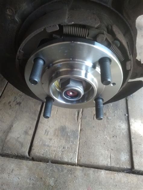 Задняя ступица — Mitsubishi Lancer IX, 1,6 л, 2006 года | плановое ТО ...