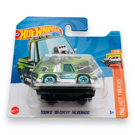 Nov Aut Ko Hot Wheels Chevy Silverado Tooned Aukro