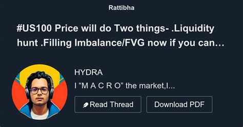 Us Price Will Do Two Things Liquidity Hunt Filling Imbalance Fvg