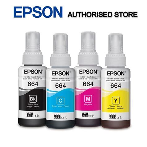 Jual Tinta Printer Epson Tipe Ml Original Cyan Magenta Yellow