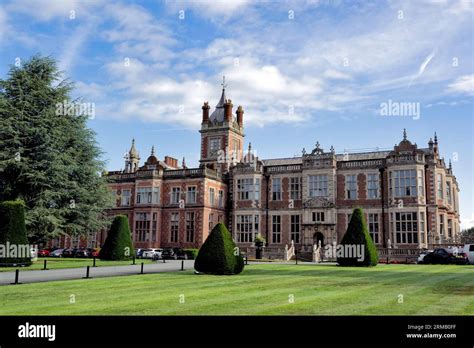 Crewe Hall Hotel Cheshire Stock Photo Alamy