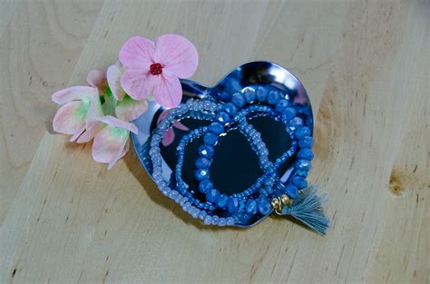 beaded heart mango mint yyc