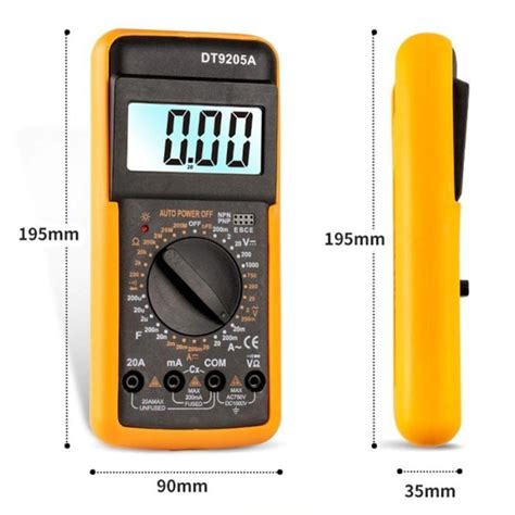 Jual Multimeter Multitester Digital Dt A Alat Ukur Arus Listrik Ac