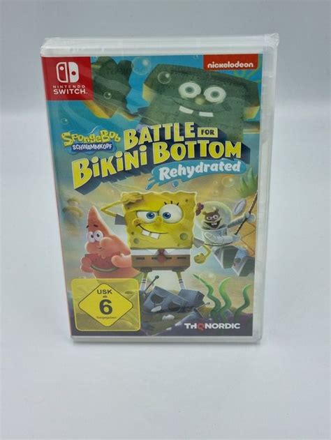 Switch Spiel Spongebob Battle For Bikini Bottom Ab 1 CHF Neu Und Originalverpackt In