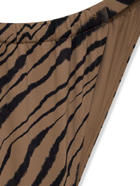 ANINE BING Milani Bikini Bottom Brown FARFETCH TW