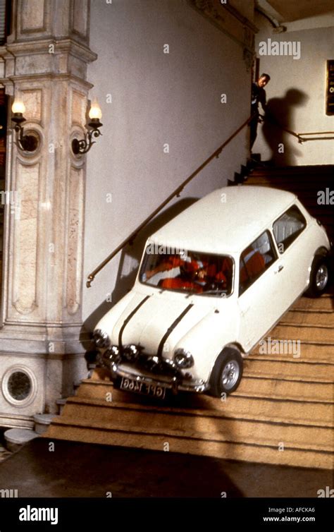 Italian Job Classic 1969 Film Stock Photo Alamy