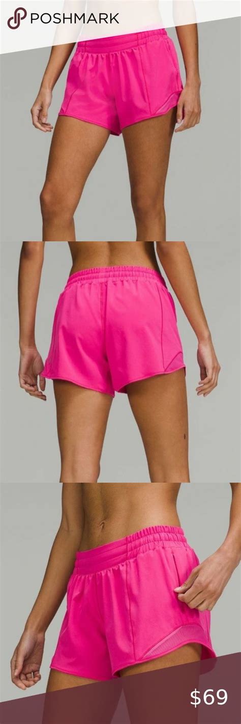 Lululemon Hotty Hot Gym Shorts Sonic Pink Hot Gym Shorts Fall Fashion Trends Outfits