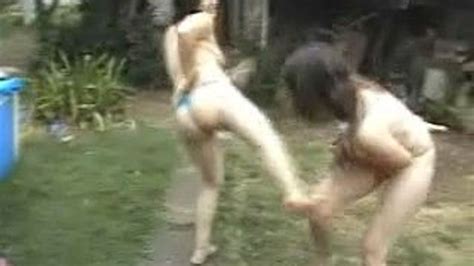 One Armed Topless Catfight Helga Vs Tatiana Extreme Latina Nude