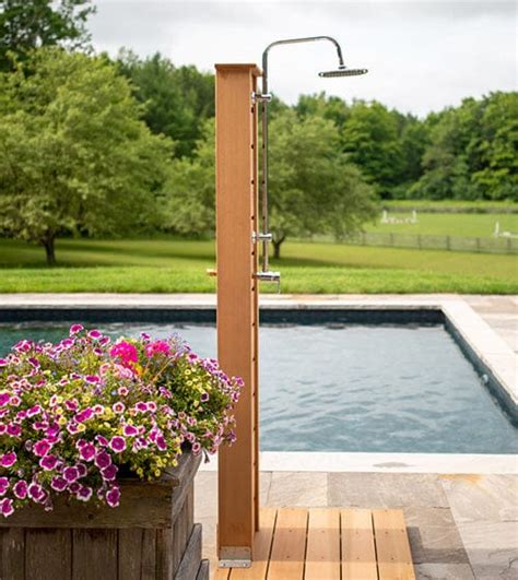 Sunlight Outdoor Shower Divine Saunas