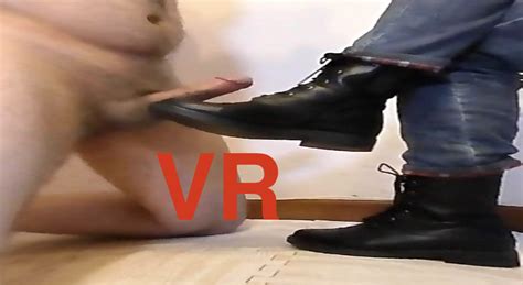 A Mature Cunt Quick Bootjob In VR