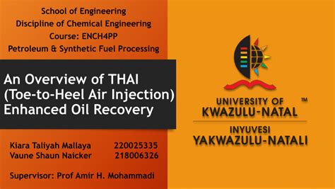 Pdf An Overview Of Thai Toe To Heel Air Injection Enhanced Oil Recovery