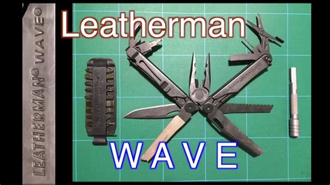 Leatherman Wave Multi Tool For Everyday Use Review Youtube