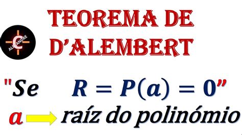 Teorema De D Alembert - Teorema De D Alembert - RETOEDU