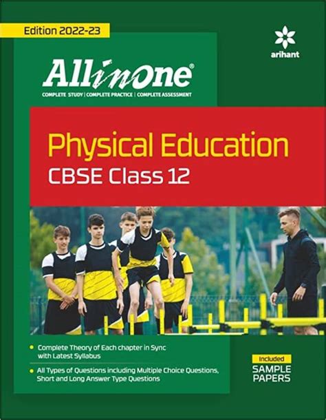 Arihant Cbse All In One Physical Education Class 12 2022 23 Edition