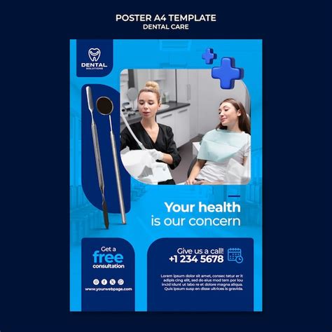 Free Psd Dental Care Poster Template
