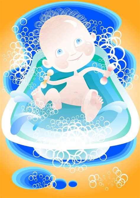 Babybad Stock Illustrations Vectors Clipart 16 454 Stock