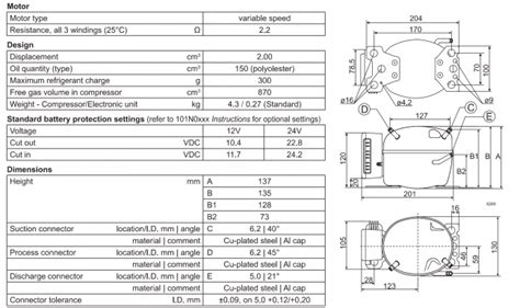 Compresseur Danfoss Secop Bd F R A V Dc Sans Module