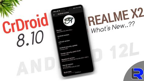 Realme X Latest Crdroid Android L Custom Rom Detailed Review