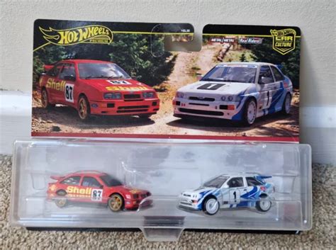 Hot Wheels Ford Escort Rs Cosworth Sierra Shell Double Pack Culture Voiture Premium Eur