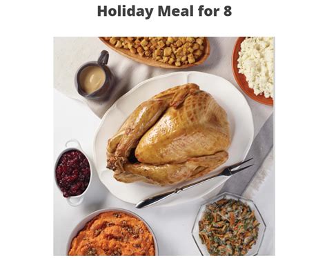 H-E-B Thanksgiving Dinner 2025 From $99.99 – Complete Menu