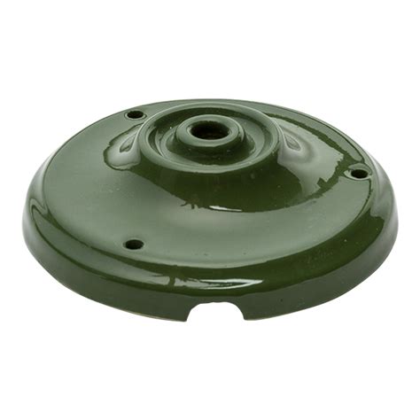 Florón porcelana verde | florón porcelana