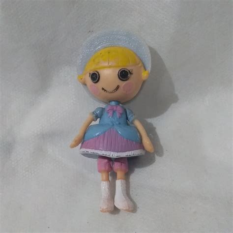 Boneca Da Lalaloopsy - Boneca Miniatura da Lalaloopsy Azul 8cm | Shopee Brasil