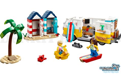 Beach Camper Van Creator Lego Denkit Hobbies