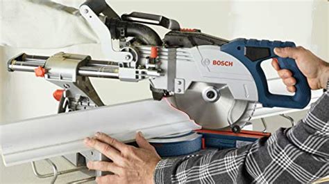 Bosch Gcm18v 08n14 18v 8 1 2 In Single Bevel Slide Miter Saw Kit With