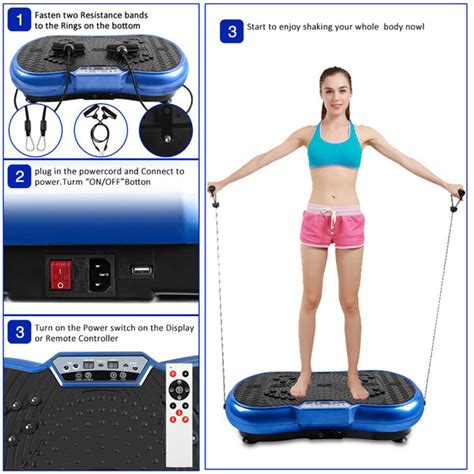 Vibration Plate Whole Body Workout Vibration Platform Homefitnesscode