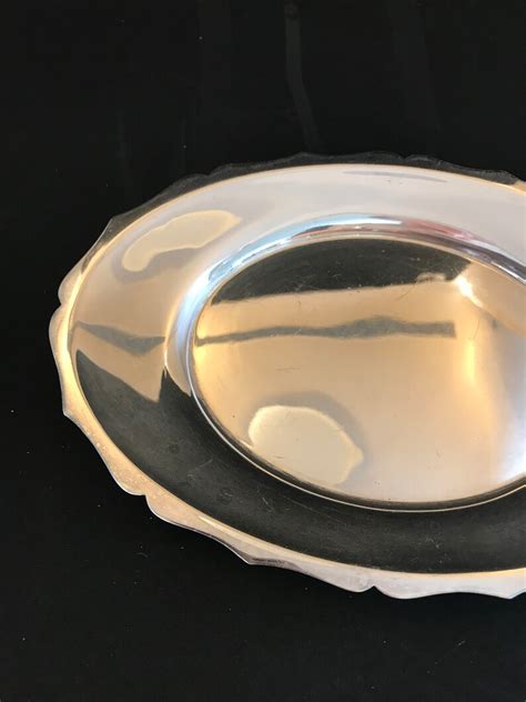 Reed And Barton Silver Plate Dish Salem Pattern 1601 Etsy