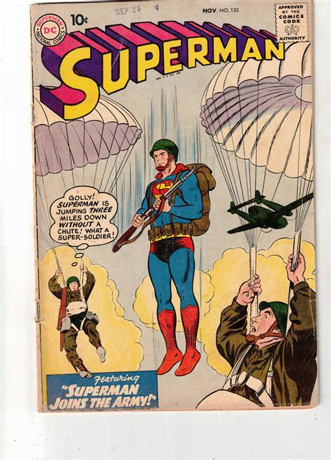Superman #133 (1959) 1st Super-Soldier VG/FN Origin Kent Reporter
