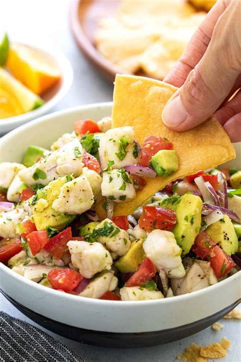 Mexican White Fish Ceviche Recipe | Dandk Organizer