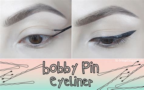 Bobby Pin Eyeliner Hack Tutorial January Girl