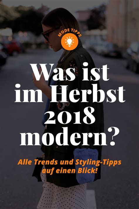 Was Ist Im Herbst Modern Alle Trends Und Styling Tipps Auf Einen