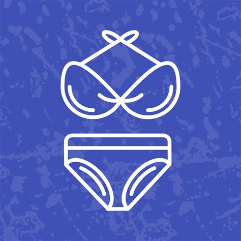 Bikini Vector Icon Vector Art At Vecteezy
