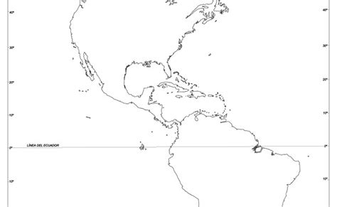 Mapa Mudo De America Para Imprimir Mapa De America Mapa Di Rainy Weathers