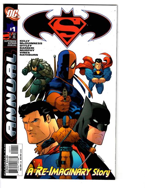 3 Superman Batman Dc Comic Books Annual 1 2 3 Deathstroke Robin