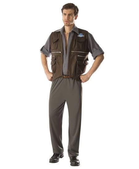 Disfraz De Owen Grady Deluxe Adulto Jurassic World