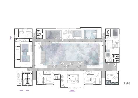 Spa Floor Plan With Indoor Pool Celesta Fischer