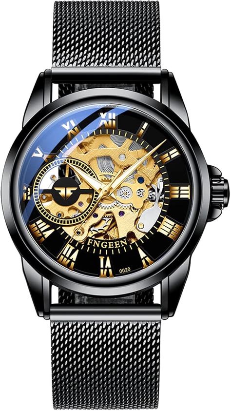 FORSINING Montre Automatique Pour Homme Avec Squelette Et Chiffres