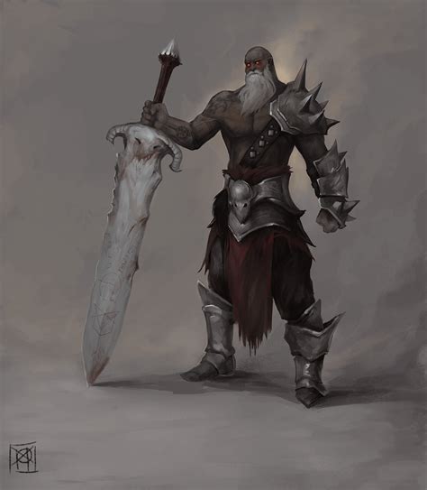 Oc Art Barbarian Villain Rdnd